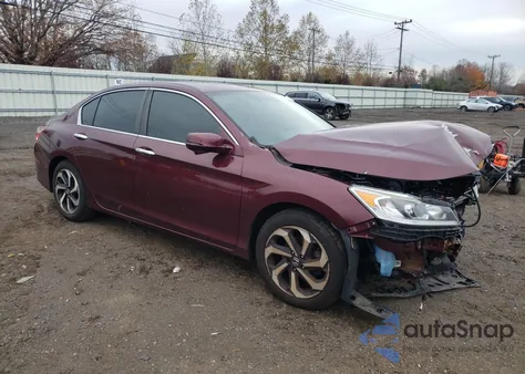 2017 Honda Accord Ex из США, поврежденный, VIN 1HGCR2F72HA065989